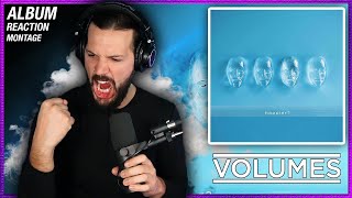 MY 1ST VOLUMES RECORD  Volumes quotHappierquot  ALBUM REACTION MONTAGE [upl. by Nagy]