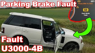 Range Rover Vogue Overfinch electric parking brake not working Fault finding and repair [upl. by Seaman474]