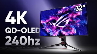 The Ultimate 32inch QDOLED Monitor by Asus [upl. by Porta]