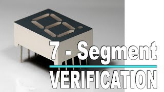 Checking if 7Segment display is common Anode or Cathode [upl. by Chase]