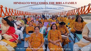 quotBirla Family Attends the Sacred Dev Deepawali Celebration in Varanasi  2024 [upl. by Chastain241]