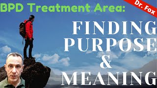 BPD Treatment Area Life Purpose and Meaning [upl. by Baggs]