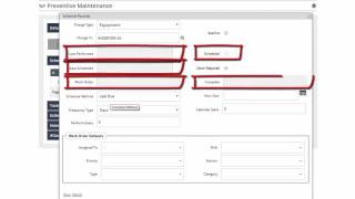 Adding a Preventive Maintenance Schedule Record  SOMAX CMMS Tutorials [upl. by Tekcirk936]