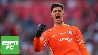 Thibaut Courtois set to leave Chelsea for Real Madrid  ESPN FC [upl. by Ynabe541]