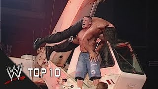 Extreme Attitude Adjustments  WWE Top 10 [upl. by Brandenburg]