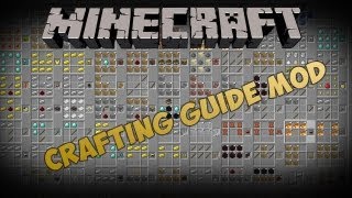 Minecraft Mods  Crafting Guide Mod Minecraft 125 [upl. by Tuinenga]