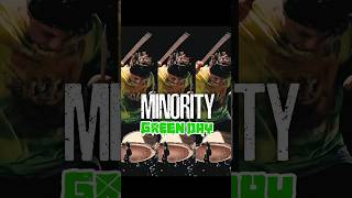 GREEN DAY  MINORITY 叩いてみた ドラム greenday [upl. by Vachel]