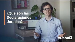 ¿Qué son las Declaraciones Juradas [upl. by Holden989]