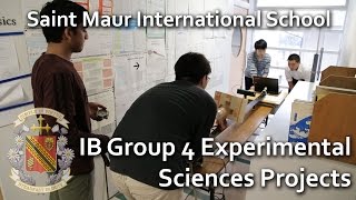 Science  IB Group 4 Experimental Sciences Project [upl. by Faxen809]