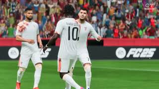 FIFA 25 Bayer Leverkusen VS AC Milan [upl. by Adnilak]