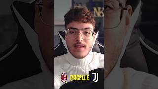 PAGELLE MILAN  JUVENTUS 00 CHE NOIA ALTRI 2 PUNTI PERSI pagelle seriea [upl. by Ymar]