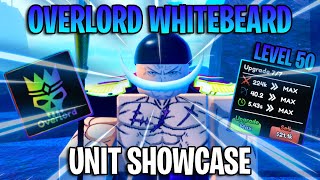 OVERLORD WHITEBEARD SHOWCASE In Anime Last Stand [upl. by Ellertnom]