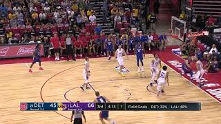 Detroit Pistons  Pistons Playback crafted by Flagstar Pistons vs Lakers [upl. by Nwahsan]