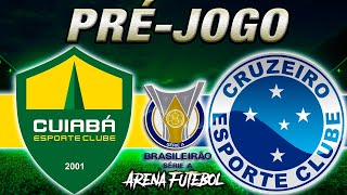 CUIABÁ x CRUZEIRO Campeonato Brasileiro  Narração [upl. by Lerual]