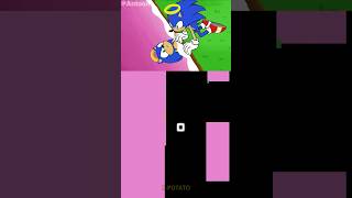 Poor Sonic 3 😭 Xpotato Bouncing Square  Antoons [upl. by Bahr]