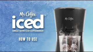 Mr Coffee Iced™ Coffeemaker  Making Your First Cup of Iced Coffee [upl. by Nilhsa]