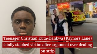 Gm Christian Kuta Danwa Rayners lane fatally stbbed victim after argument over dealing on strip [upl. by Ingemar580]