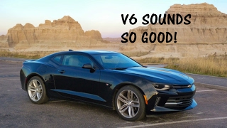 2016 Camaro V6 exhaust vs Camaro V8 Exhaust [upl. by Airdnala]