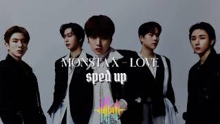 Monsta X  Love Sped Up [upl. by Liartnod]