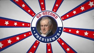 James Buchanan  60Second Presidents  PBS [upl. by Norved]