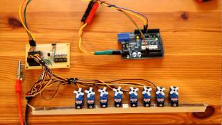 Drive 10 Servos with 2 Arduino Pins [upl. by Anniala609]