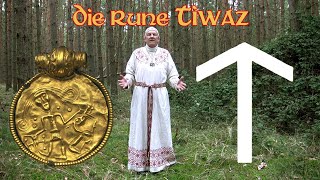 Runendeutung Die Rune Tiwaz  Tyr Allsherjargode 107 [upl. by Laden970]