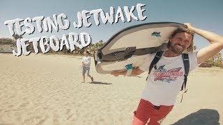 Jetwake Review  Jet wake B200 Jetboard from Korea [upl. by Dracir]