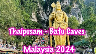 Thaipusam at Batu Caves Malaysia 2024 malaysia thaipusam 2024 batucaves [upl. by Scott]