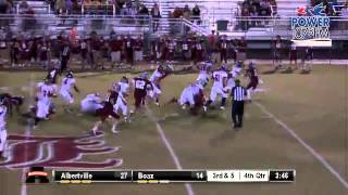 Albertville  28  Reed Willioughby  48yd Rushing TD [upl. by Zackariah797]