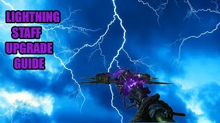 ORIGINS LIGHTNING STAFF Build and Upgrade GUIDE Black Ops 3 Zombies [upl. by Yentihw]