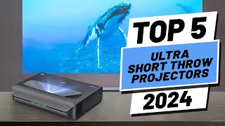 Top 5 BEST Ultra Short Throw Projectors in 2024 [upl. by Drucy748]