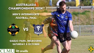 Australasia Championships 2024  Mens Intermediate Football Final [upl. by Ortensia]