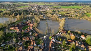 Cookham Moor Flooding 2024 [upl. by Enilatan]