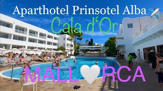 Cala d‘Or Hotel 4Sterne PRINSOTEL ALBA🌴🏖️MALLORCA island🇪🇸spain URLAUB mallorca travel video [upl. by Naruq]