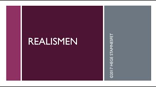 Realismen [upl. by Juster]