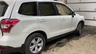 Parting out a 2016 Subaru Forester parts car  240467  Toms Foreign Auto Parts [upl. by Dodi]