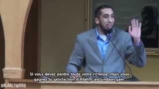 Nouman Ali Khan  Lhomme aux deux jardins Khutba [upl. by Jenette]