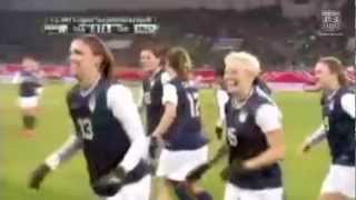 WNT vs Germany Alex Morgan Goal  April 5 2013 [upl. by Nevyar568]