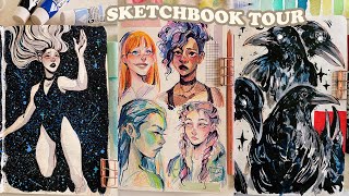 ✨🌈🌻 2021 sketchbook tour 🌻🌈✨ [upl. by Mercola]