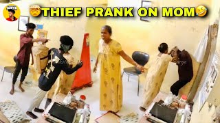 😨THIEF PRANK 2🤯ON MOM😂  Tamil Prank  Prankster Surya [upl. by Llenor]