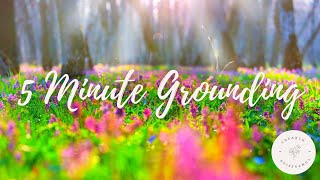 5 Minute Grounding Meditation  Meditation to Feel Grounded and Relaxed [upl. by Lieberman]