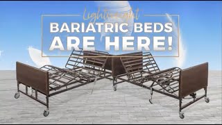 Lighweight Bariatric Beds Homecare Beds from Drive Medical [upl. by Vokaay278]