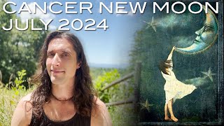 July 2024 Astrology  Cancer New Moon  Saturn amp Neptune Retrograde  Going Beyond the Mirage [upl. by Allcot]