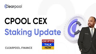 CLEARPOOL CPOOL  STAKING amp ORACLE UPDATE CPOOL DEFI [upl. by Yrrat]