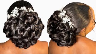 Elegant Bridal Hairstyle Step By STEP  Detailed Tutorial [upl. by Lamak]