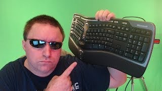 Unboxing Microsoft Natural Ergonomic Keyboard 4000 [upl. by Emmanuel561]