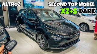 New Tata Altroz Xz Plus S Dark 2024 ❤️  Tata Altroz Second Top Model  Real Life Detailed Review [upl. by Leugim]