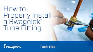 How to Properly Install a Swagelok® Tube Fitting [upl. by Sperling70]