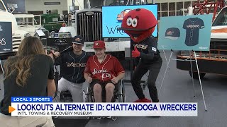 Chattanooga Lookouts reveal alternate identity as The Chattanooga Wreckers [upl. by Holtz910]