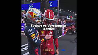 Leclerc vs Verstappen battles [upl. by Einnhoj160]